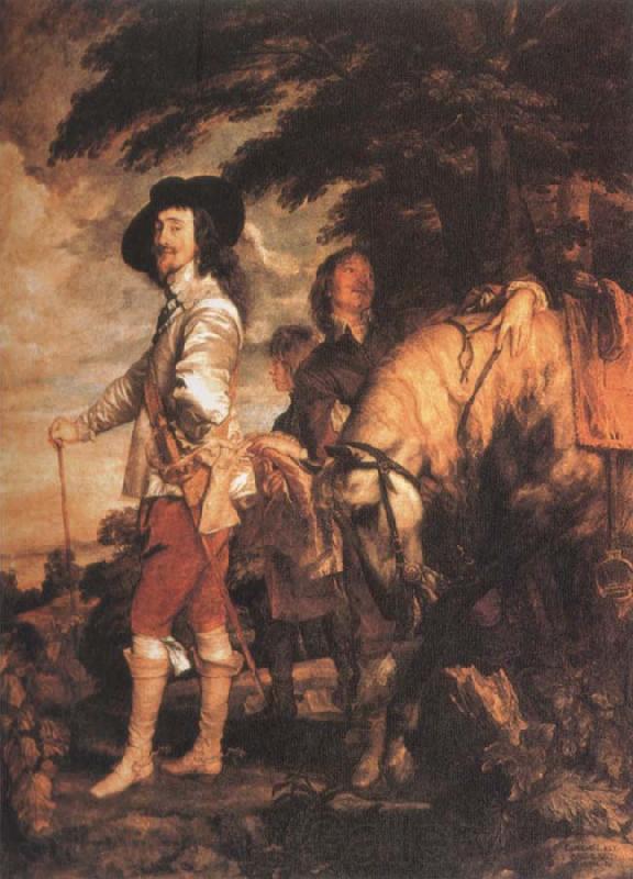 Anthony Van Dyck King of England at the Hunt Spain oil painting art